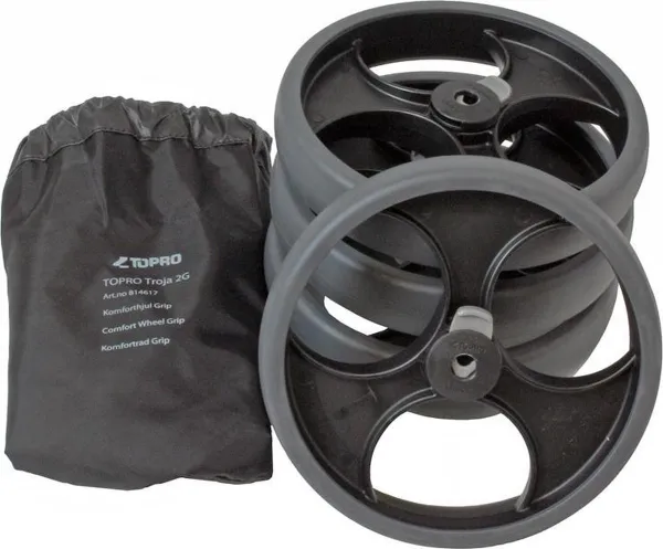 Grip wielen set van 4 Topro Troja 2G rollator