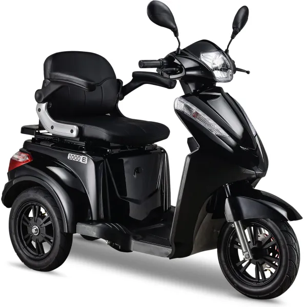 IVA E1000 Scootmobiel Zwart