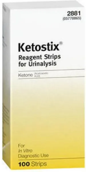 Bayer Ketostix - 50 stuks - Ketoseteststrip