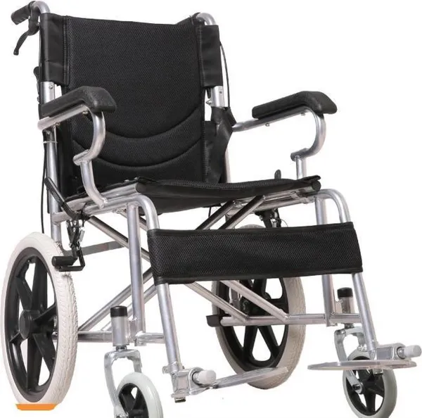 Lichtgewicht, compacte transport rolstoel