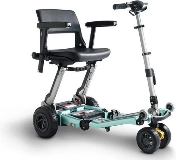 Luggie Elite Plus 3 Wiel | Opvouwbare Scootmobiel | Light Green