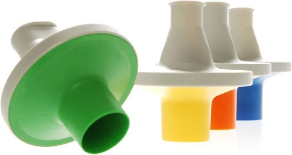 MADA yellow bacteriefilters met een uniek 3d mondstuk 100st (30887) COVID-19