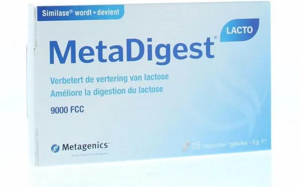 Metadigest Lacto Nf Capsules 15 St