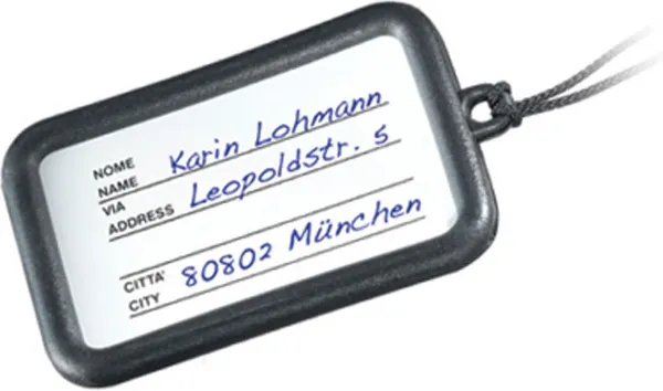 Naamplaatje voor Topro rollators