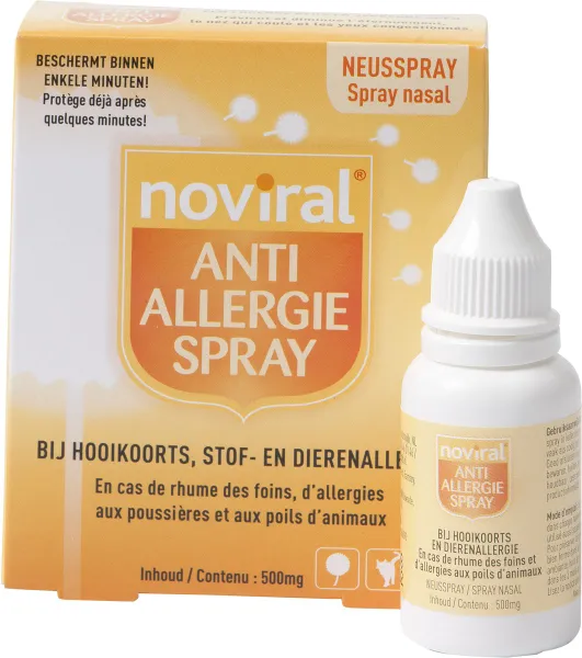 Noviral Anti-allergie spray - 500mg - 1 stuk