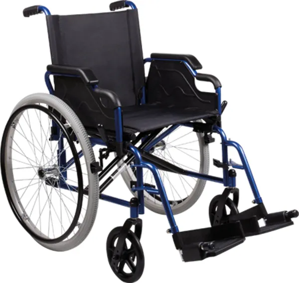Opvouwbare Rolstoel Classic DF plus (41 cm breed, luchtbanden achter)