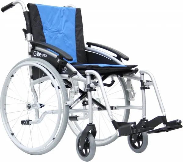 Opvouwbare Rolstoel Excel G-Lite PRO 24 zitbreedte 45 cm
