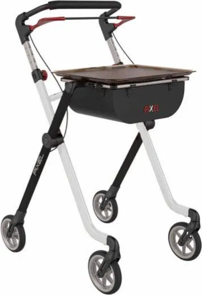 Pixel Rollator Voor Binnen Wit