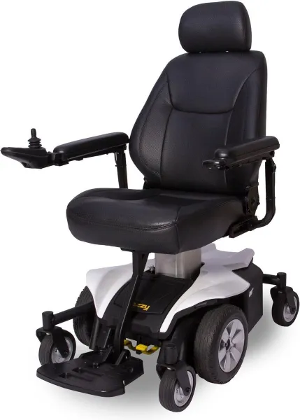 Pride Jazzy Air® 2 Elektrische Rolstoel Pearl White