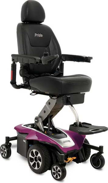 Pride Jazzy Air® 2 Elektrische Rolstoel Pink Topaz