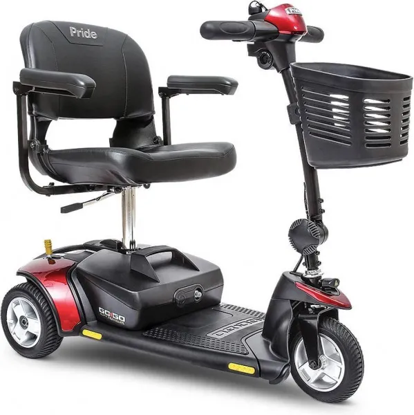 Pride scootmobiel opvouwbaar GoGo Elite Traveller 3 wielen
