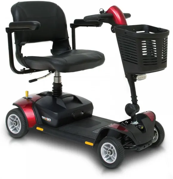Pride scootmobiel opvouwbaar GoGo Elite Traveller LX 4 wiel