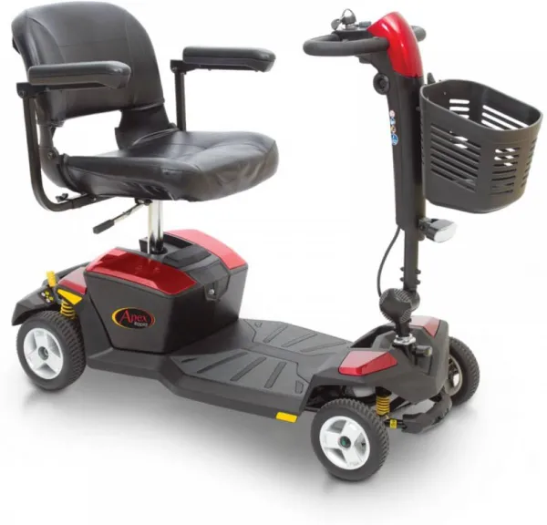 Pride scootmobiel opvouwbaar GoGo LX met CTS vering 4 wiel
