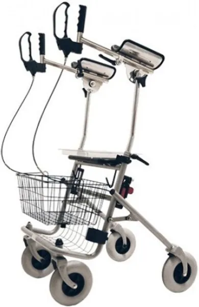 Rollator met onderarm schalen cristallo 2
