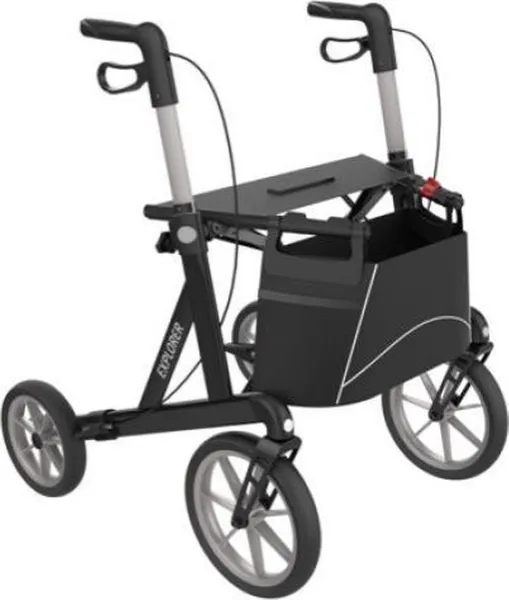 Rehasense Outdoor Rollator - Grote Soft Wielen Voor Extra Comfort