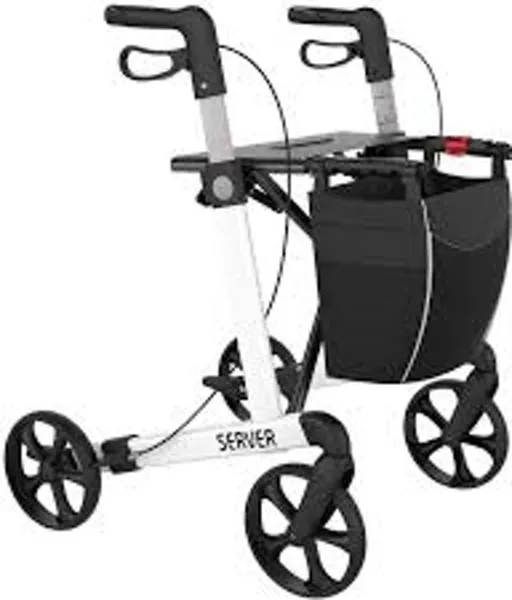 Rehasense Server rollator - Large Wit