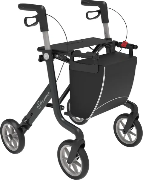 Rehasense Streamer rollator Large Zwart