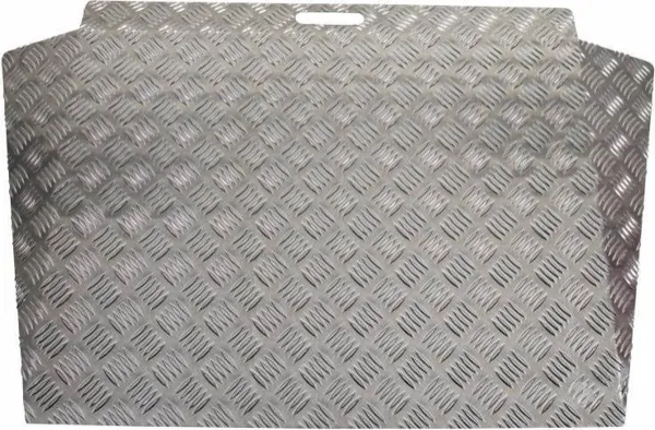 Lichtgewicht aluminium drempelhulp - voor drempels 5 tot 15 cm hoogte - tot 600 kg