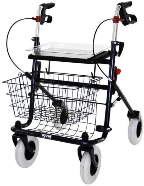 Rollator Basic Deluxe Zwart