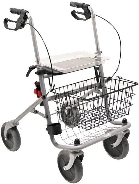 Rollator Drive Cristallo robuust en sterk