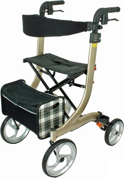 Lichtgewicht rollator Nitro Champagne