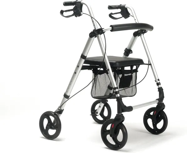Rollator Eco Plus opklapbaar merk Vermeiren kleur Grijs