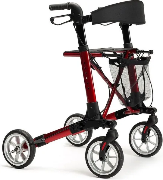 Rollator Lichtgewicht Quadri Light Grijs