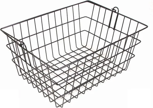 Rollator mandje voor basis modellen. zwart