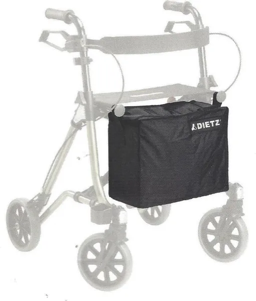 Rollator tas afsluitbaar voor Dietz Taima