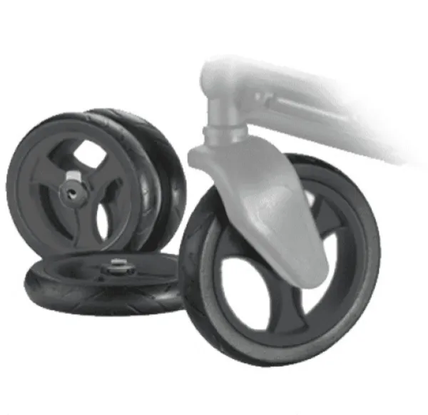 Rollatorwiel (set van 4 stuks) Topro Troja 2G Soft (schijfrem)