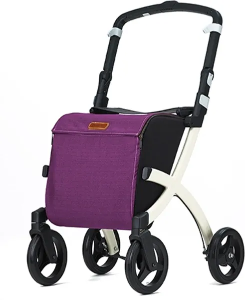 Rollz rollator Flex Met grote boodschappentas - Gewicht 7 kg