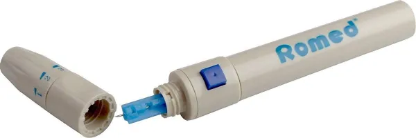 Romed pen voor bloedlancetten