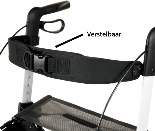 Rugband lengte verstelbaar voor Mobilex rollators