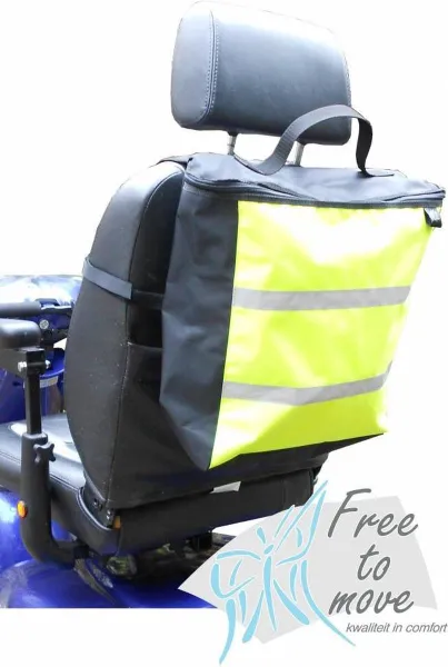 Rugleuningtas reflectie Scootmobiel
