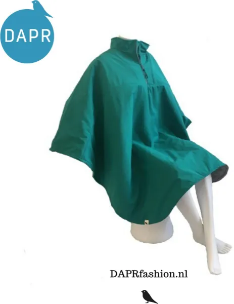 SEA BREEZE - Warme rolstoelcape winddicht en waterafstotend lang