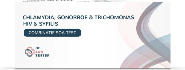 Chlamydia, Gonorroe, Trichomonas, HIV & Syfilis Test (Man)