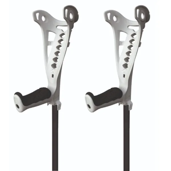 Safe Walk Elleboogkrukken Open Manchet - Wit