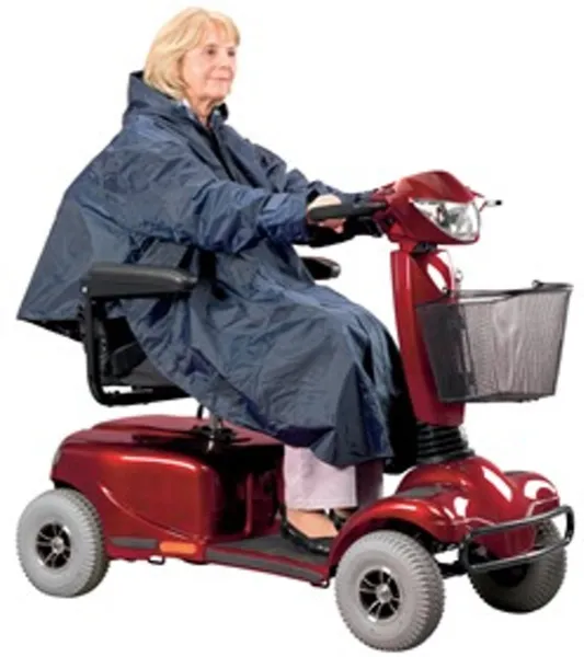 Scooterponcho - gevoerd