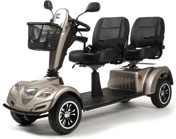 DUO Scootmobiel Vermeiren Carpo Limo - 2-persoons uitvoering