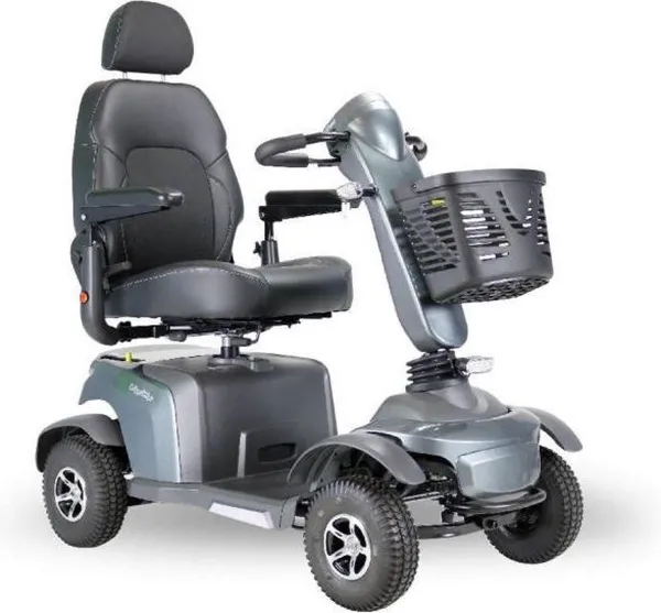 Scootmobiel Excel Galaxy Citiflyer Gun Metal Grey