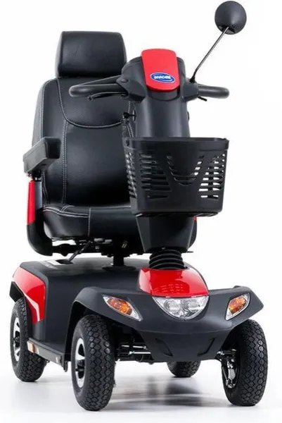 Scootmobiel Invacare Orion Metro 4-Wiel Carmine Red