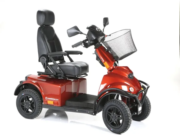 Scootmobiel Mini Crosser X2 - Nieuwste Model - Sterkste En Best Geveerde Scootmobiel