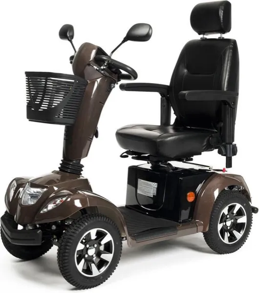 Scootmobiel Vermeiren Carpo 4 LTD bruin