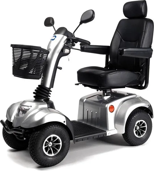 Scootmobiel Vermeiren Ceres 4 Special Edition zilver 15 km/u