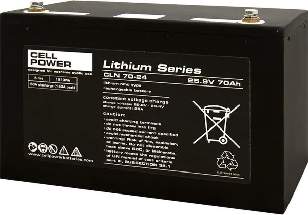 Scootmobiel accu CellPower CLN 24V-70Ah Lithium