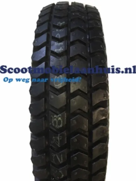 Scootmobiel buitenband 3.00 x 4 zwart blokprofiel