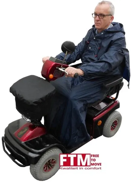 Scootmobiel regencape XL