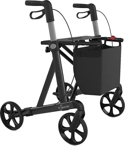 Rehasense Server rollator Large Sober Grey