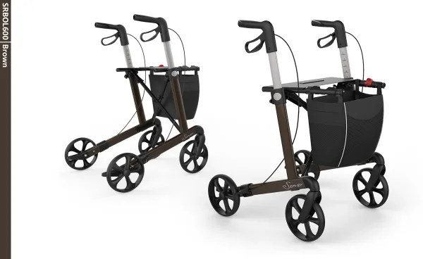 Server rollator Bruin maat L