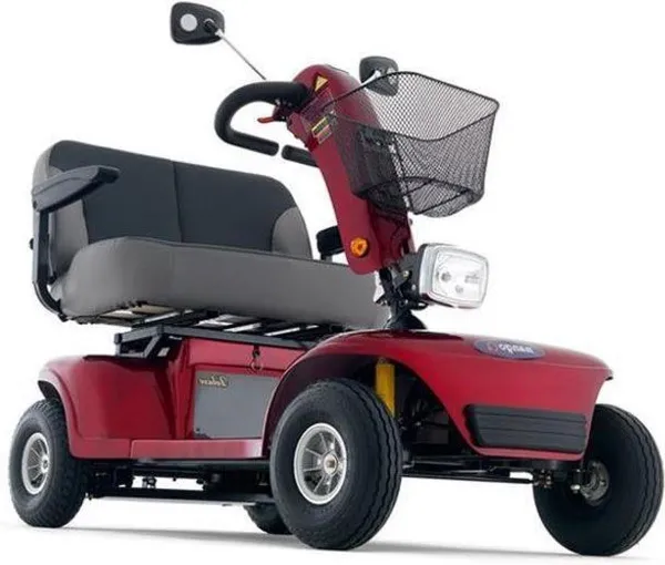 Shoprider Duo Scootmobiel | Vaste Scootmobiel | Rood